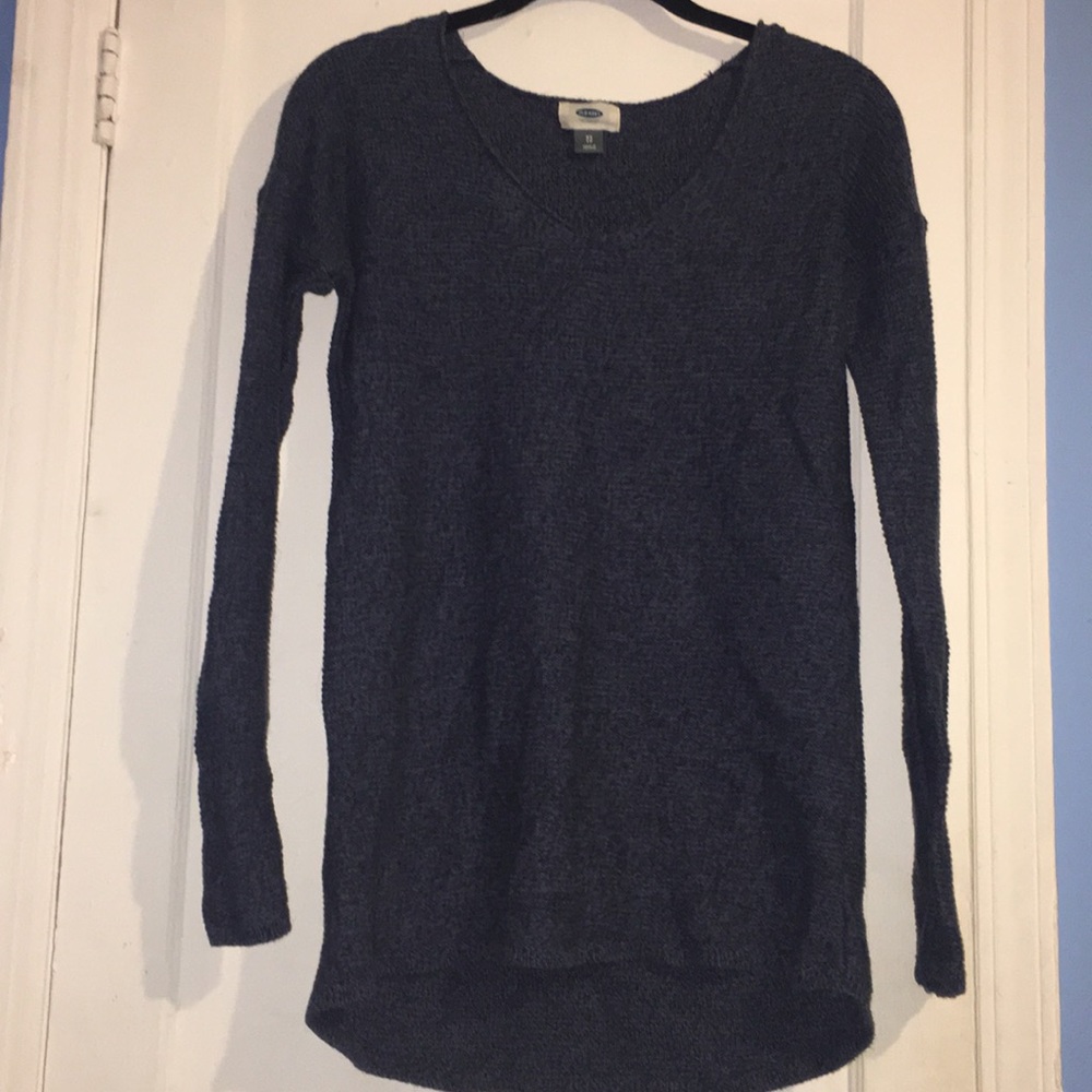 Blue/Indigo cotton sweater